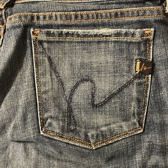 Citizens of Humanity by Jerome Dahan Ingrid #002, low waist flare Blue Jeans, 29 - Picture 14 of 16